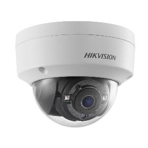 Camera supraveghere Dome Hikvision DS-2CE56H0T-VPITE, 5 MP, IR 20 m, 3.6 mm, IK10, PoC
