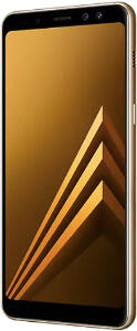 Samsung Galaxy A8 (2018) Dual Sim 32 GB Gold Deblocat Foarte Bun