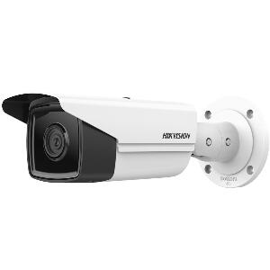 Camera supraveghere exterior IP Hikvision AcuSense DS-2CD2T43G2-4I, 4 MP, IR 80 m, 2.8 mm, slot card, PoE