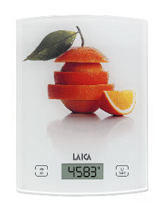 Cantar electronic de bucatarie Laica KS1029, portocaliu