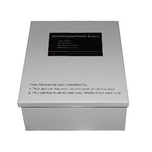 Sursa de tensiune PNI ST5B 12V 5A cu backup UPS, cutie metalica pentru sisteme de control acces si supraveghere