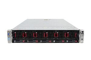 Server HP ProLiant DL560 G8 2U, 4 x CPU Intel Hexa Core Xeon E5-4610 2.40GHz - 2.90GHz, 32GB DDR3 ECC, 2 X SSD 240GB, Raid P420i/1GB, iLO4 Advanced, 4 Port xGigabit, 2x Surse Hot Swap