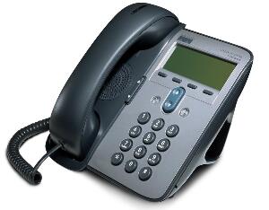Telefon VoIP Cisco CP-7905G, Display, Apelare rapida, Agenda, seond hand, fara alimentator