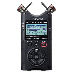 Reportofon digital profesional Tascam DR-40X, 4 canale, AB/XY, 128GB, 18 ore