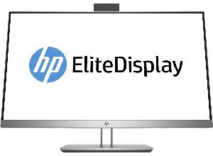 Monitor HP EliteDisplay E243D, 24 Inch Full HD IPS LED, VGA, HDMI, Webcam, USB