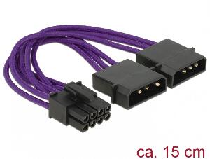 Cablu de alimentare PCI Express 8 pini, Delock 83705