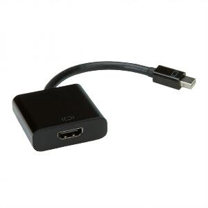Adaptor MYCON Mini Displayport la HDMI T-M Negru, CON3207