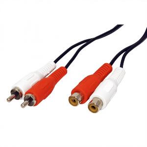 Cablu prelungitor 2 x RCA M-T 5m, Value 11.99.4326