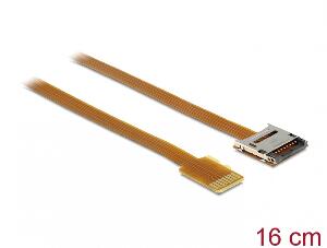 Cablu prelungitor Micro SD T-M 16cm, Delock 61870