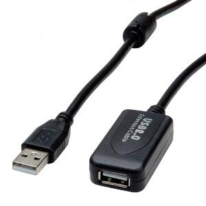 Cablu prelungitor USB 2.0 T-M activ 10m, S3115