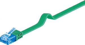 Cablu de retea cat 6A UTP Verde 0.5m, Goobay 96297