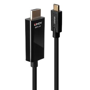 Cablu USB Type C la HDMI 4K60Hz cu HDR T-T 5m, Lindy L43315