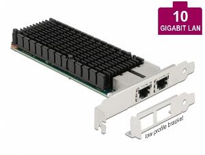 PCI Express x8 la 2 x RJ45 LAN 10 Gigabit Intel X540, Delock 88505