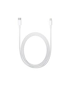 Cablu de date Apple MKQ42ZM/A, USB Tip-C - Lightning, 2m, Alb